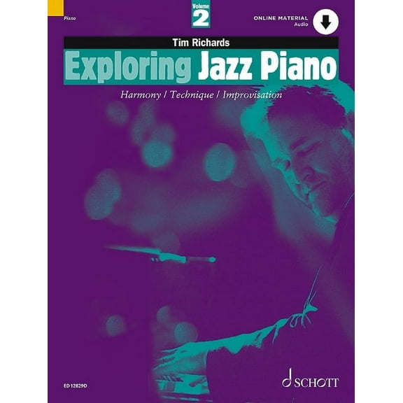 Exploring Jazz Piano - Volume 2 - Book/Online Audio, (Paperback)