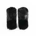 thumbnail image 5 of Women Faux Fur Boot Furry Fluffy Snow Boot Short Boots Warm Comfortable Outdoor Flat Shoes, 5 of 5