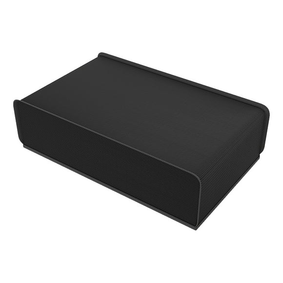Replacement Shell for PS5 Slim Console Protective Cover Vertical/Horizontal Dust Cover Sleeve Guard for PS5 Slim Digital & Disc Horizontal Black
