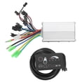 thumbnail image 2 of Bike Controller Display Panel Set,48V 250W 350W Electric Electric Bike Motor Controller Kit Bike Motor Controller Panel Kit Meticulously Designed, 2 of 14