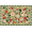 Green, variant on 2'x 6' Boho Runner Rug for Hallways, Soft Non Slip Washable Runner Rug Floral Floor Carpet Runner Rug for Entryway Laundry Room Bathroom