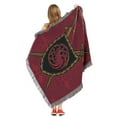 thumbnail image 3 of House of the Dragon Remember Blood Tapestry Blanket, 3 of 3