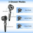 thumbnail image 5 of 12000mAh Rechargeable Camping Shower Pump with LED Display for Battery Level and Water Temperature, Portable Outdoor Power Bank Shower Head for Camping, Pet & Car Cleaning, 5 of 9