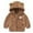 Brown, variant on Krdevn Baby Girls Boys Jacket Bear Ears Hooded Outerwear Zipper Warm Winter Coat,Kids Clothing,12-18 Months