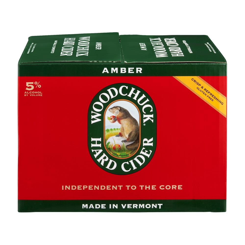 Woodchuck Amber Hard Cider,12 pack, 12 fl oz