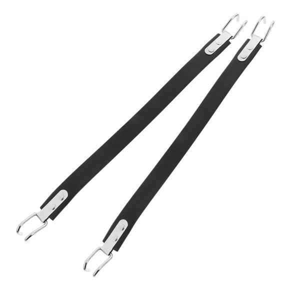 Golf Cart Batteries Strap Auto Battery Carrier Portable Handle Camping Steel Pvc 2 Pcs