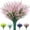 5c-pink, variant on 12 Bundles Artificial Flowers Lavender Plant Fake Flower for Outdoor Wedding Garden Home Kitchen Table Centerpieces Decoration Purple Flowers