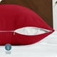 thumbnail image 4 of Bare Home Funda de Almohada Corporal - Cierre de Cremallera - Ultra Suave - Doble Cepillado - Rojo, 4 of 8