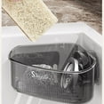 thumbnail image 5 of Over Sink Corners Shelf With Suction Cups ABS Organizers for Kitchen Bathroom Tool Quick Drying Rack Storage, 5 of 8