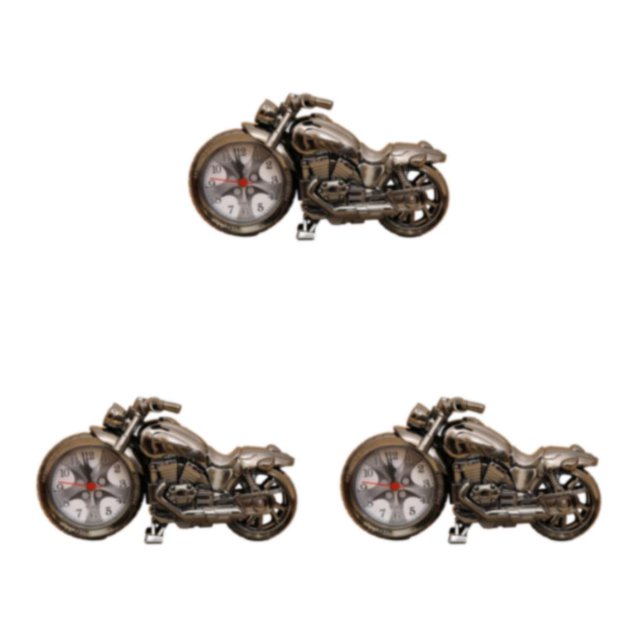 Inteprter Despertador con forma de motocicleta - Hecho con materiales saludables y libres de contaminación type+2 Type1 NO1