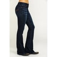 thumbnail image 3 of Idyllwind Women's Rebel Mid Rise Bootcut Stretch Denim Jeans - IF19J6-DKW 6W x 32L, 3 of 6
