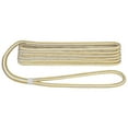 thumbnail image 2 of Extreme Max 3006.2099 BoatTector Double Braid Nylon Dock Line - 1/2" x 15', White & Gold, 2 of 4