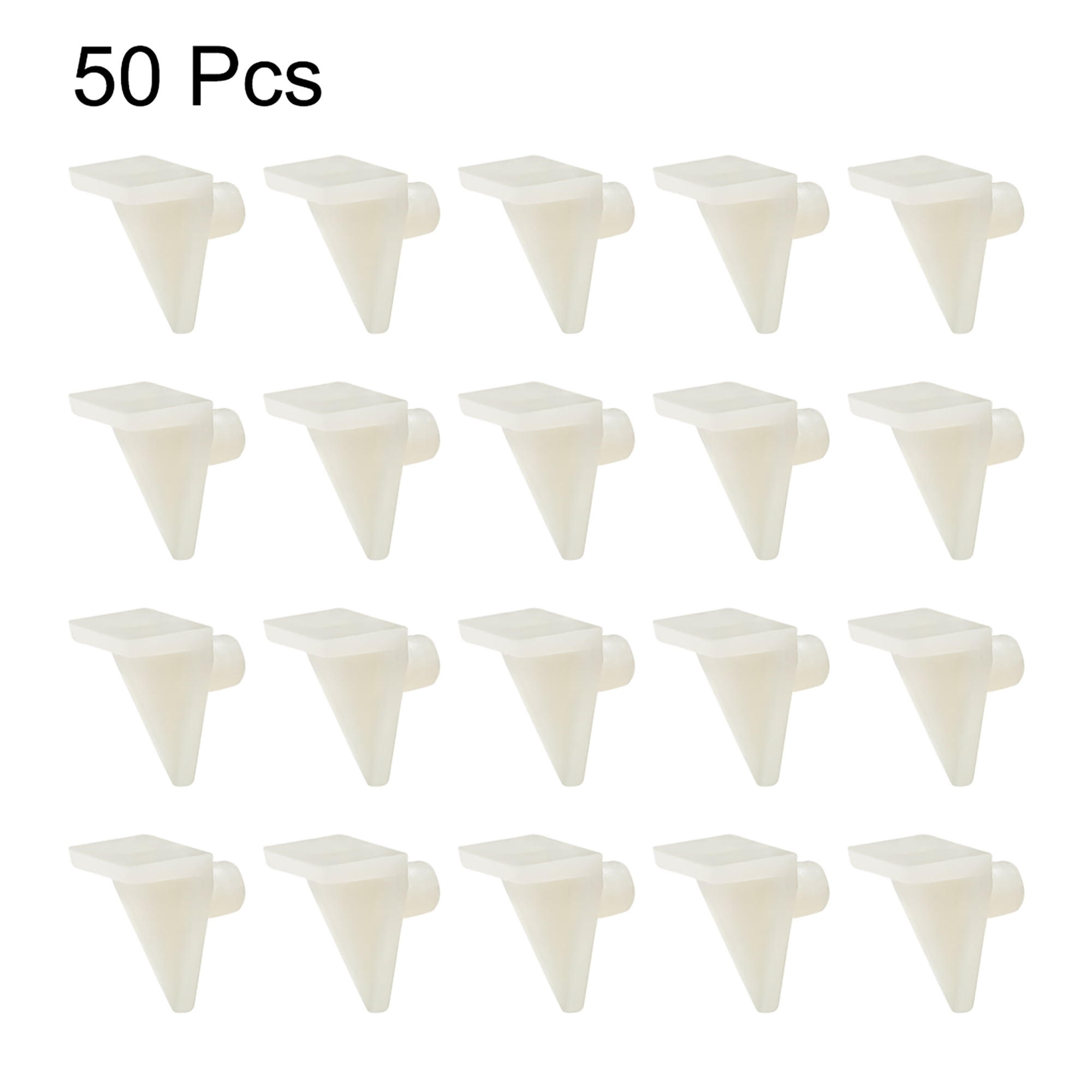 Plastic Shelf Support Pegs,5mm Cabinet Shelf Clip,Shelf Bracket Hoder Peg,20pcs