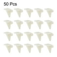 thumbnail image 3 of Uxcell 0.2" Shelf Locking Shelf Support Pegs Shelf Bracket Peg White Plastic 50Pcs, 3 of 4