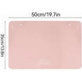 thumbnail image 2 of Dog and Cat Food Mat,Waterproof Non Slip Leather Food Tray,Semi-Enclosed Feeding Placemat for Kitchen, Dining Room, Entryway, Easy Clean Raised Edge, 2 of 8