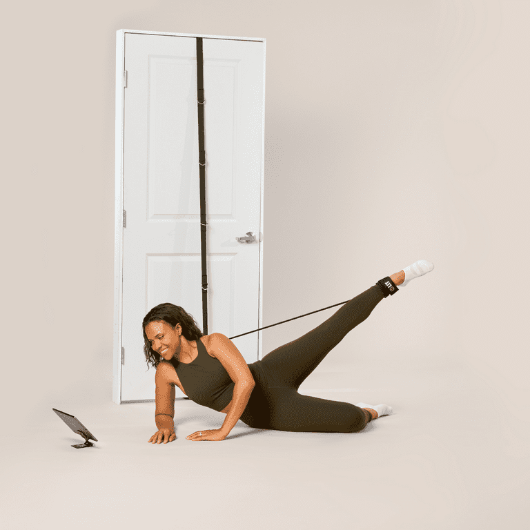 LIT AXIS Smart Pilates and Strength training kit, Home Workout Equipment,  Smart Resistance Bands with 3-Month Membership. 