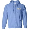 thumbnail image 6 of Freedom Men Zip Up Hooded Sweatshirt, 6 of 11