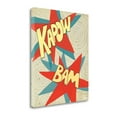 thumbnail image 2 of Tangletown Fine Art Kapow Bam By Shanni Welsh,  Gallery Wrap Canvas, 2 of 2