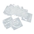 thumbnail image 2 of plantillas reutilizables de PET para manualidades, multiusos, flexibles y duraderas., 2 of 14