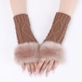 thumbnail image 3 of Osdhezcn Fingerless Arm Warmer for Women Teens Comfortable Decorative Arm Sleeves Fashion Armwear Winter Autumn Warm Accessory, 3 of 20