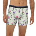 thumbnail image 2 of Men'S Boxer Briefs, Hummingbird No.9090 Soft And Breathable Mens Underwear Boxer Briefs With Widen Waist, 2 of 2