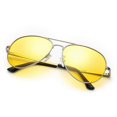 thumbnail image 1 of Night Driving Glasses, Night Vision Anti Glare Safety Glasses Polarised Yellow Lens for Day and Night Driving, UV400 Protection, 1 of 5