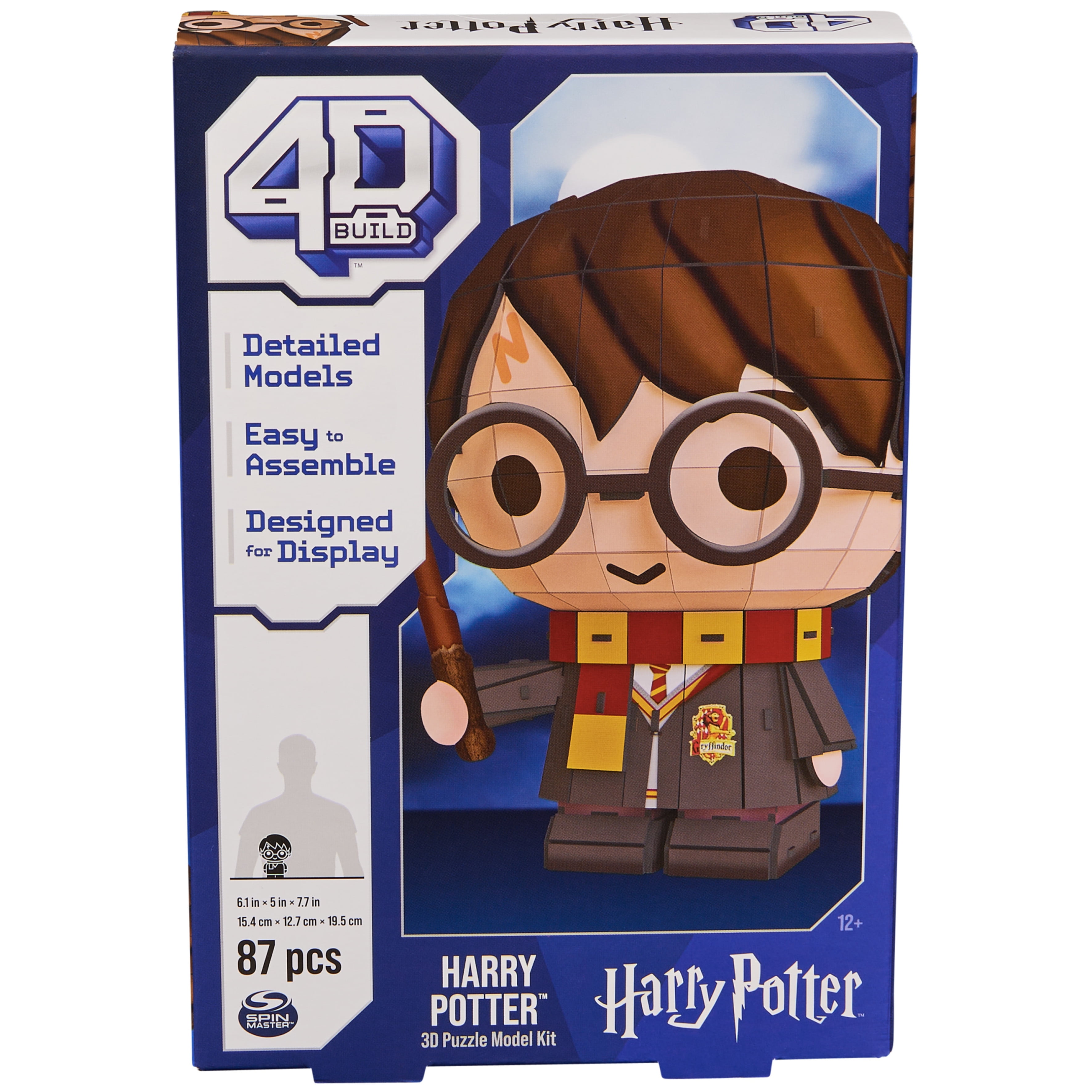 Spin Master 4D BUILD - HEDWIGE HARRY POTTER - Puzzle 3D - Puzzle Harry  Potter 118 Pièces - Chouette Hedwige - Puzzle 4D Build 