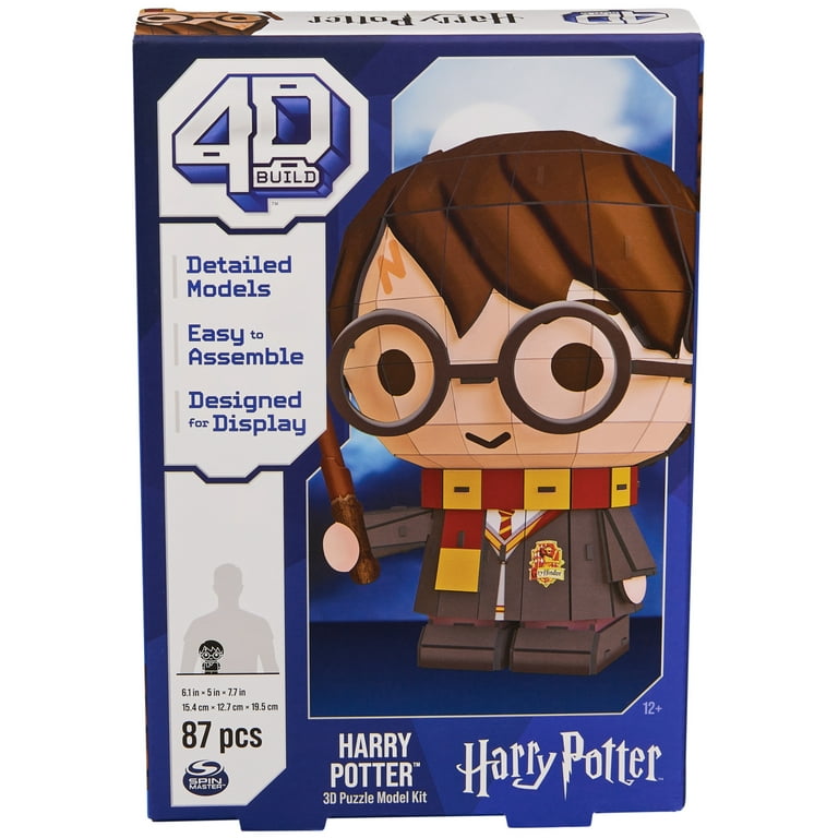 4D Build, Harry Potter Character 3D Puzzle Model Kit 