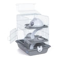 thumbnail image 3 of Hamster Cage Prevue Pet Products Hamster Haven Gray Small, 3 of 4