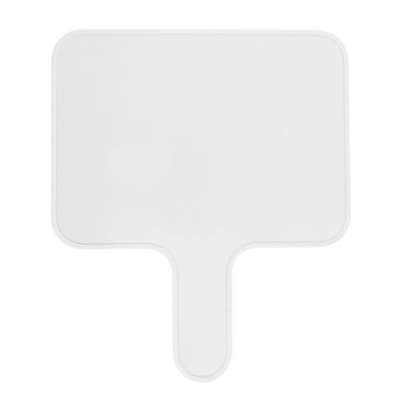 FOMIYES Handheld Whiteboard for Office Erase Answer Board Paddle Made of Melamine 7.8x5.5 Inches