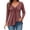 Red(Ladies Tops), variant on Long Sleeve V Neck Drawstring Tops for Women Trendy Ruched Front Soft Fall Casual Pullover Blouses