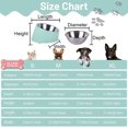thumbnail image 5 of Cuenco inclinado para perros y gatos con inclinación de 15°, cuenco para Bulldog, antideslizante y a prueba de derrames, fácil de alcanzar, color verde claro, 5 of 5