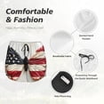 thumbnail image 4 of Daiia American Flag Butterfly Wall Pattern Women's 2 in 1 Running Shorts - Lightweight Athletic Workout Gym Yoga Shorts Liner with Phone Pockets-Small, 4 of 7