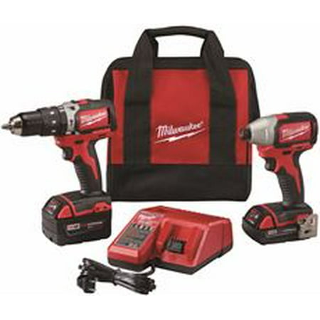 Milwaukee Electric Tool 2799-22CX M18 Cordless Lithium-ion Compact Brushless Hammer (Best Cordless Hammer Drill Driver)