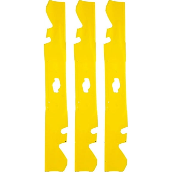 CUB CADET 742P05086-X 18.611" Xtreme Blade S-Shaped Hole Enduro XT1-GT54 XT2-ST54 Ultima ZT1-54 ZT2-54 3-Pack