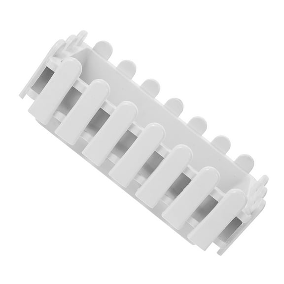 MLINS Fence Flower Pot Vegetable Planter Window Boxes Outdoor Big Pots Plants White