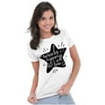 thumbnail image 4 of Miracles Happen All Time Inspiring Women's Graphic T Shirt Tees Brisco Brands L, 4 of 5