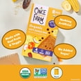 thumbnail image 3 of Once Upon a Farm Organic Soft Baked Kids' Snack Bars, Banana Chocolate Chip, 8ct, 3 of 15