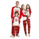 thumbnail image 1 of Conjuntos familiares a juego 2025 Conjunto de pijama navideño verde Pijamas para padre, madre, hija e hijo Ropa familiar para adultos y niños, 1 of 5