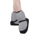 thumbnail image 1 of Zapatos de baile de ballet ZHAOCHENG para mujer, botas cortas acolchadas de algodón, talla 40-41, GRIS, 1 of 4