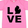 thumbnail image 4 of Inktastic Love Michigan Boys or Girls Baby Bodysuit, 4 of 5