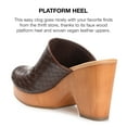 thumbnail image 3 of Journee Collection Womens Kelsy Mules Mid Block Heel Round Toe Pumps, 3 of 6