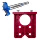 thumbnail image 4 of Kit de plantilla para bisagras ocultas de 35 mm para instalación de bisagras de puertas y armarios de muebles. Rojo, 4 of 9