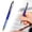 Dark Blue, variant on 1-Pack Retractable Ballpoint Pen, 1.0mm Medium Point with Soft Grip, Black Ink Click Pen with Gold Accents for Office and Professional Use, 14.7cm (White)