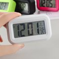 thumbnail image 4 of ZHAOCHENG (negro) Despertador, Reloj a Pilas, Modelo DimNight, 12/24 Horas, Inalámbrico, Reloj Pequeño para Dormitorio/Pared/Viaje con Pantalla, 4 of 5