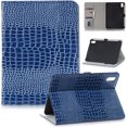 thumbnail image 1 of TECH CIRCLE iPad Generation 10.9 Inch 2022,Lightweight  Business Style Wallet Folio Slim Auto Sleep/Wake Cover Stand Protective Cover for Apple iPad 10th Gen 10.9 inch 2022, Blue, 1 of 5
