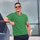 thumbnail image 4 of Fotbe Tennis Rockets And Balls Camiseta Polo de Golf para Hombre con Estampado – Camisa Deportiva Transpirable con Cuello Abotonado-Small, 4 of 6