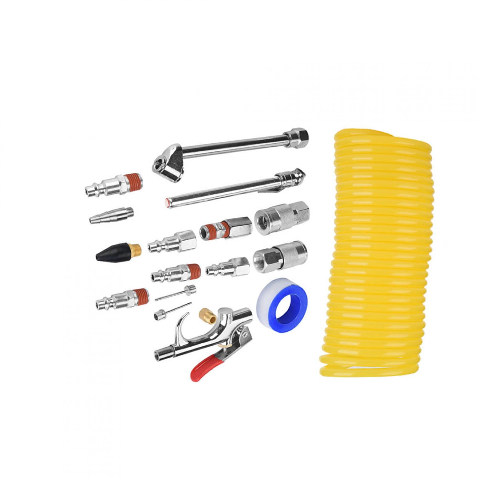 Air Tool Kit, 20Pcs ,Air Compressor Fittings, Blow Adaptor For And Air Blowing Automotive