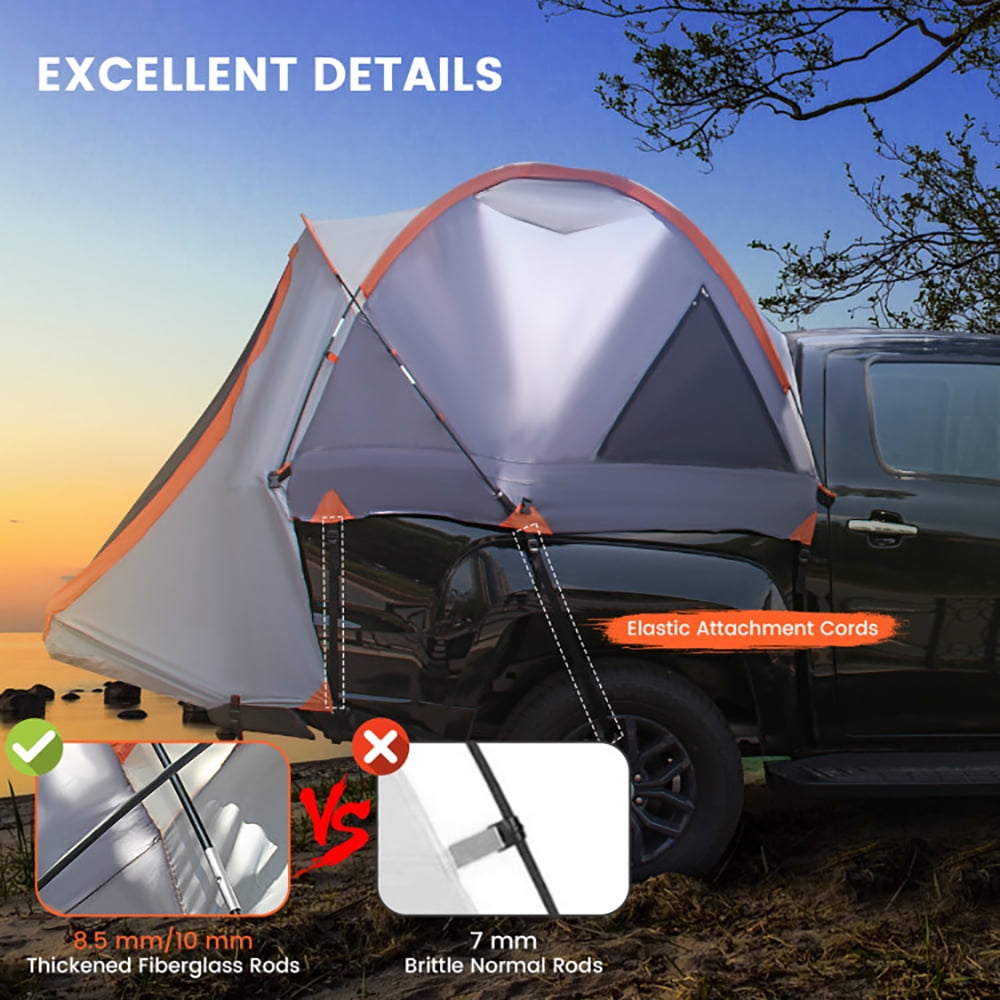 Aimee Lii 2 Person Portable Pickup Tent with Carry Bag, Privacy Tent, Easy Set Up Camping Tents Shelter-S