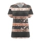thumbnail image 4 of Camisas de Verano para las Mujeres de Manga Corta con Cuello en V de Gran Tamaño, Camisas de Gran Tamaño para las Mujeres, 4 of 4